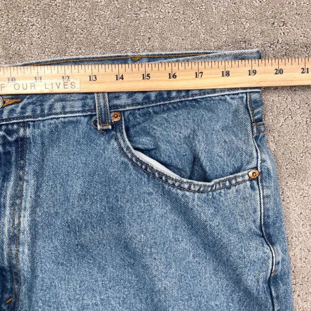 Levis 560  Jeans Mens 38W‎ 31L Blue Fade Comfort Fit Baggy Tapered Leg Denim